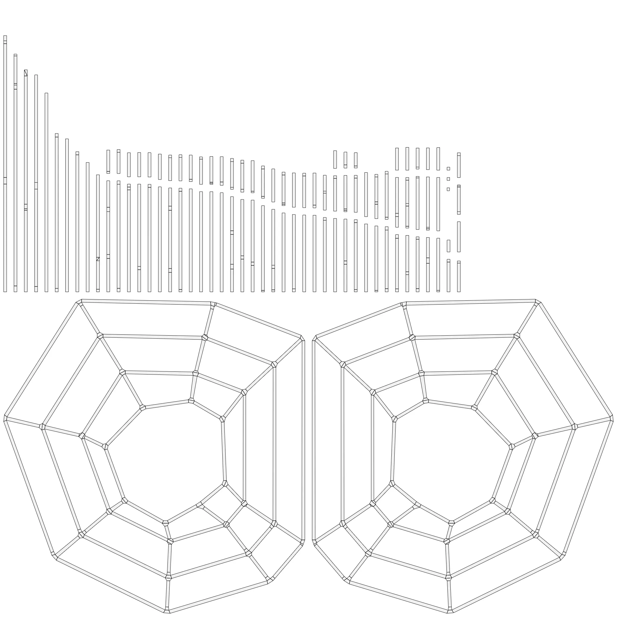 Druid Staff Stylized Low-poly 3D model_9