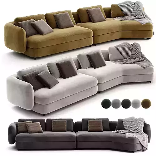 Saint Germain Sofa by Poliform