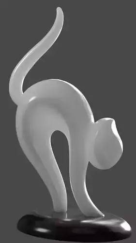 Cat Sculpture