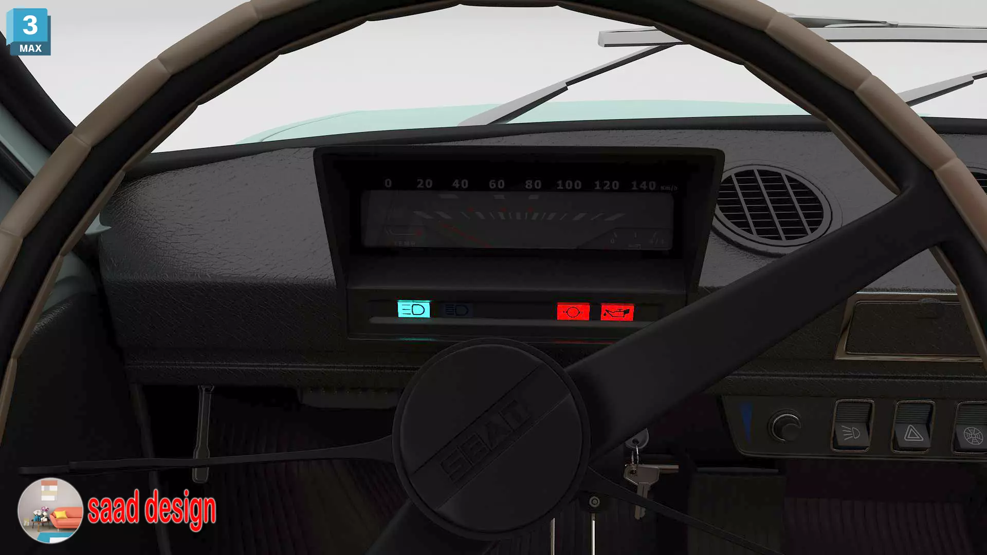 seat 133 3ds max- vray 6-lumion 8-animation  Low-poly 3D model_77