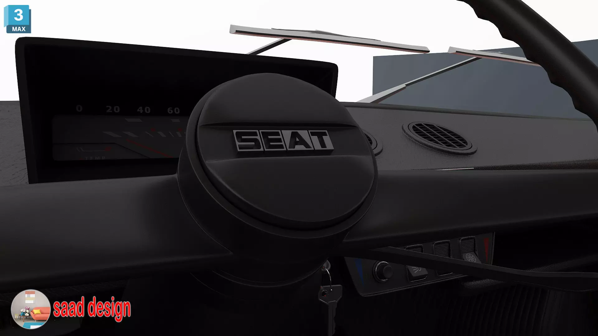 seat 133 3ds max- vray 6-lumion 8-animation  Low-poly 3D model_121