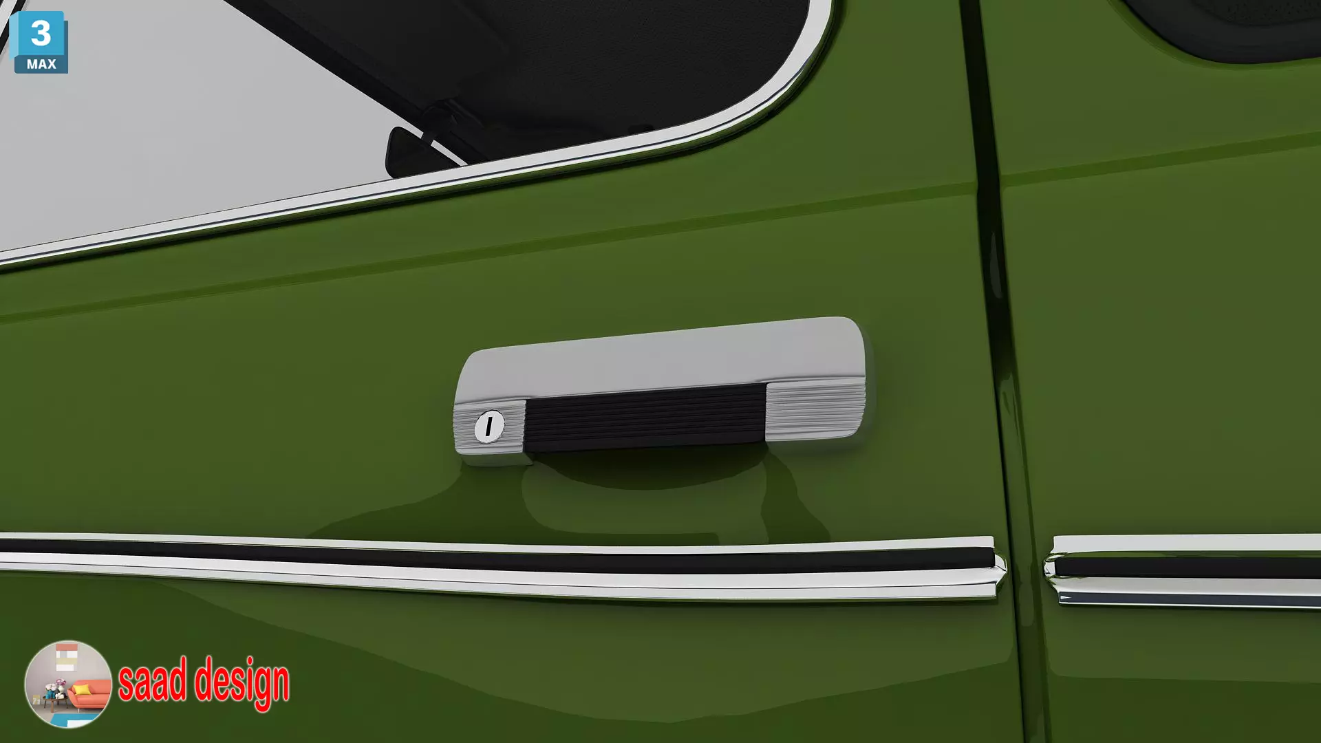 seat 133 3ds max- vray 6-lumion 8-animation  Low-poly 3D model_8