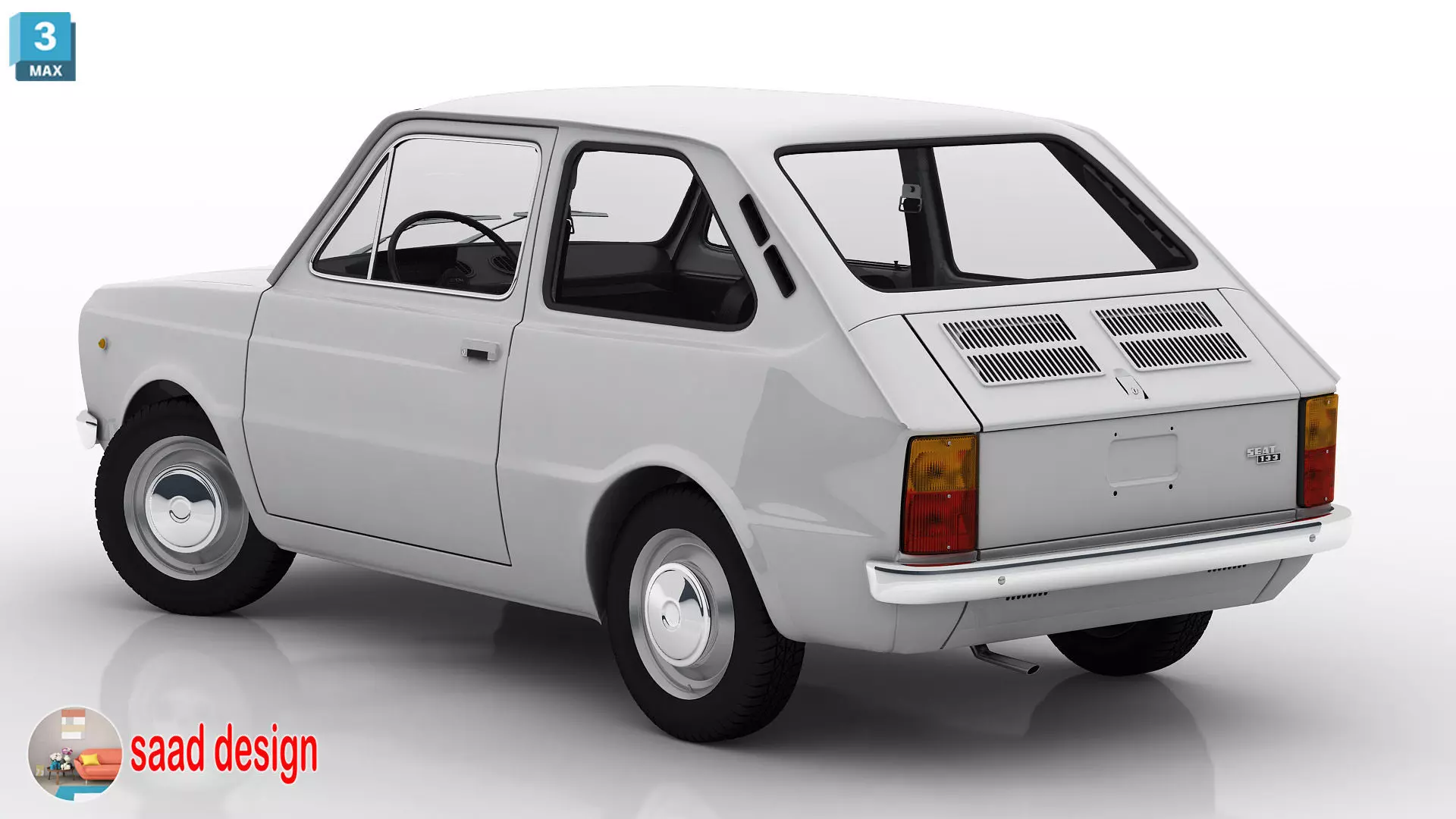 seat 133 3ds max- vray 6-lumion 8-animation  Low-poly 3D model_135