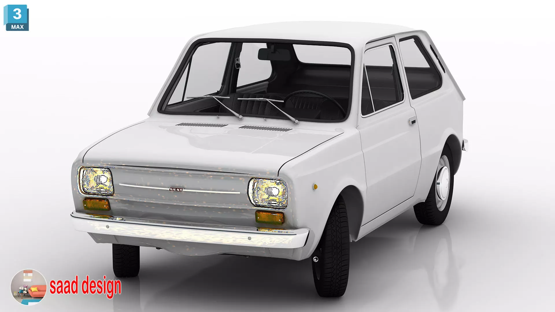 seat 133 3ds max- vray 6-lumion 8-animation  Low-poly 3D model_137