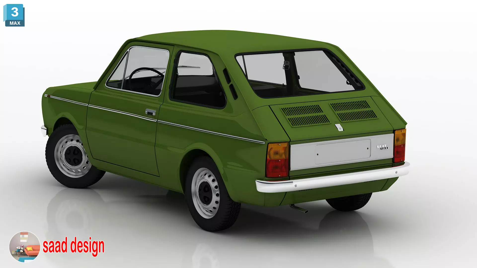 seat 133 3ds max- vray 6-lumion 8-animation  Low-poly 3D model_139