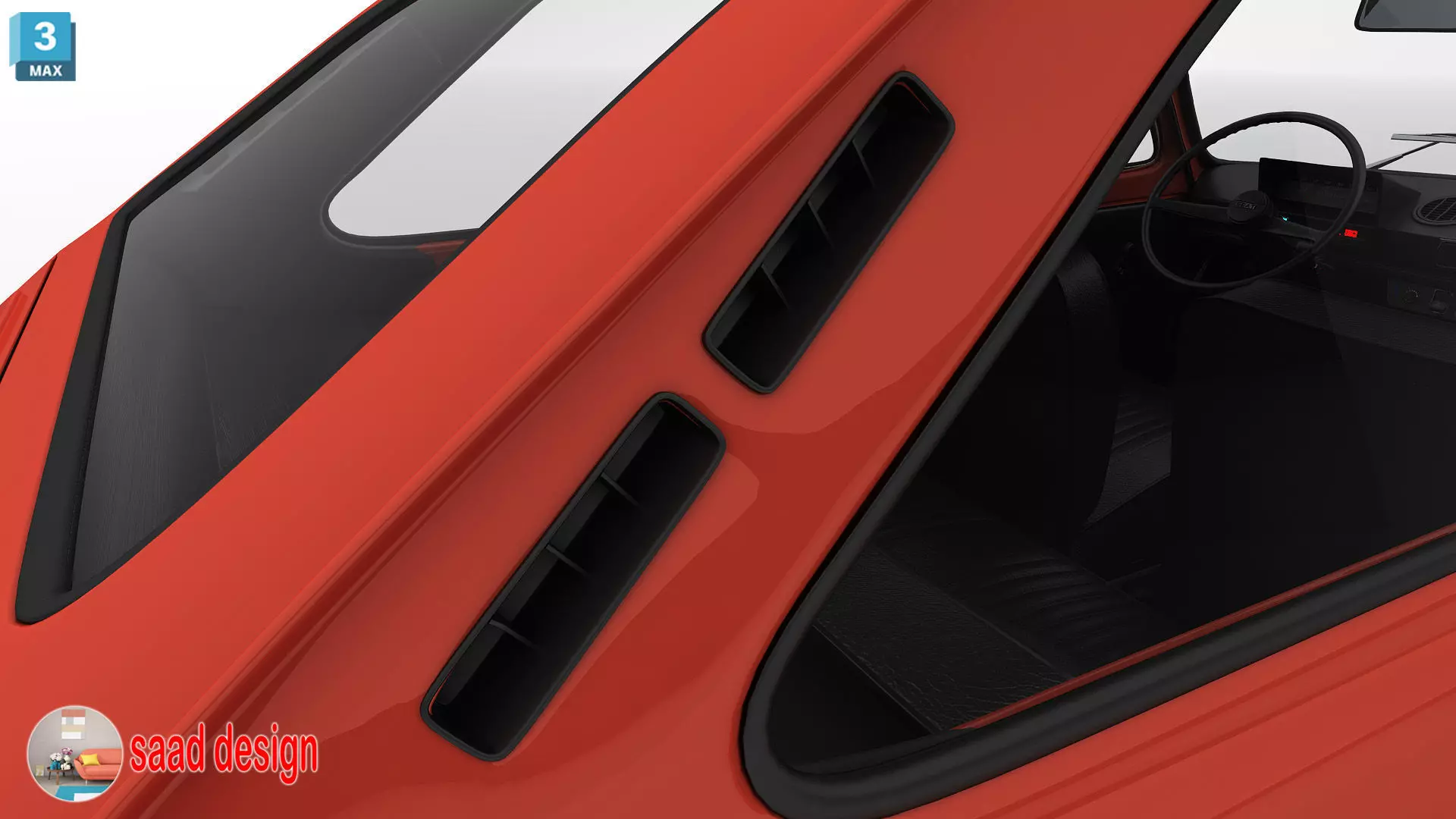 seat 133 3ds max- vray 6-lumion 8-animation  Low-poly 3D model_108