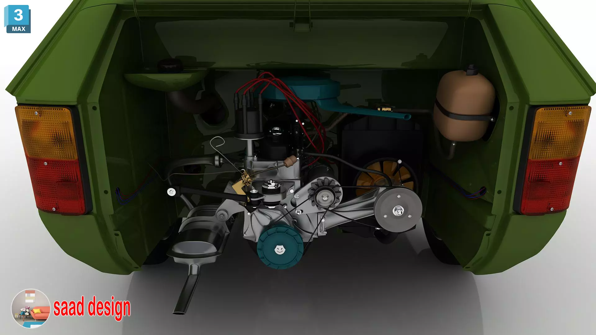 seat 133 3ds max- vray 6-lumion 8-animation  Low-poly 3D model_25