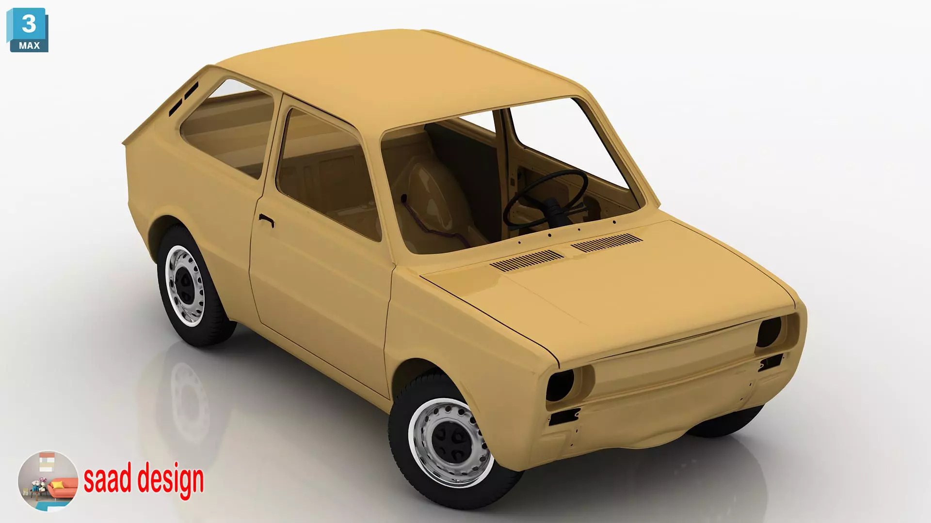 seat 133 3ds max- vray 6-lumion 8-animation  Low-poly 3D model_57