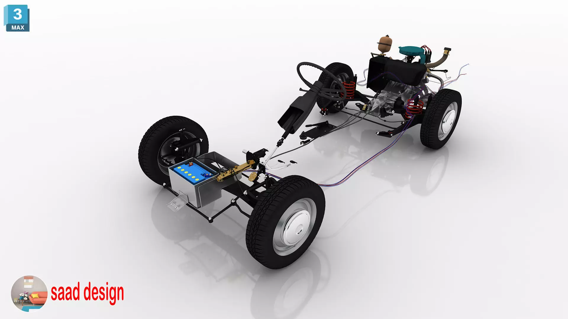 seat 133 3ds max- vray 6-lumion 8-animation  Low-poly 3D model_130