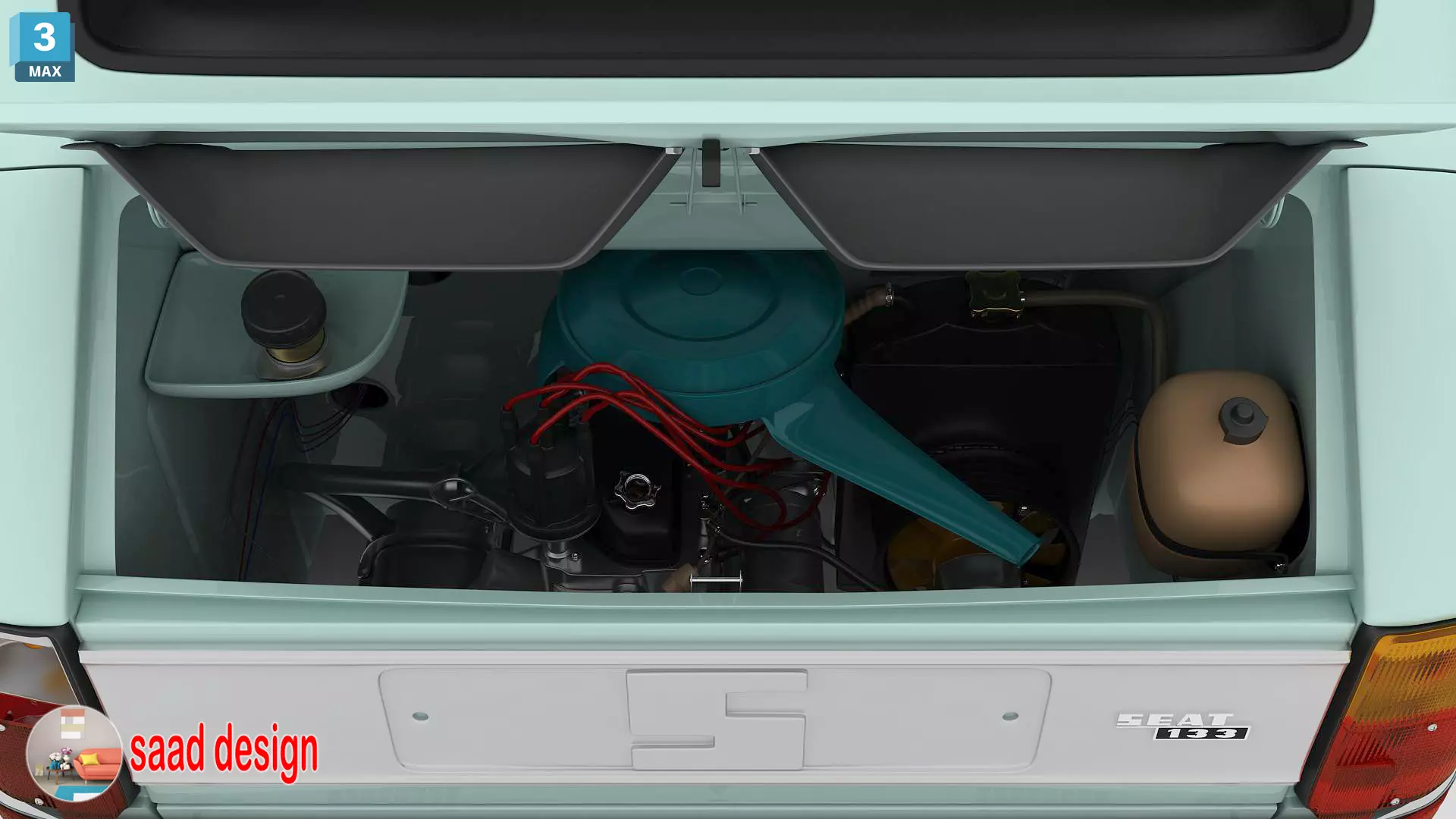 seat 133 3ds max- vray 6-lumion 8-animation  Low-poly 3D model_81