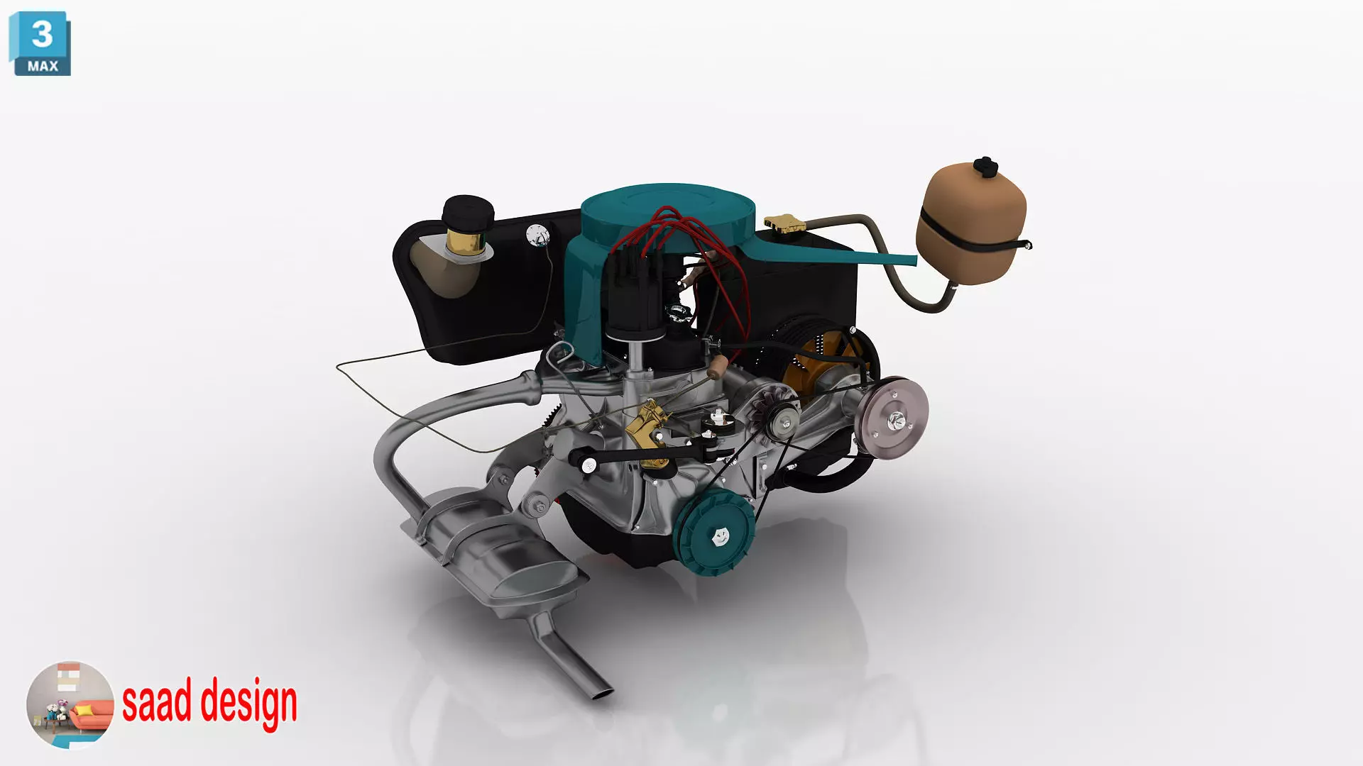 seat 133 3ds max- vray 6-lumion 8-animation  Low-poly 3D model_116