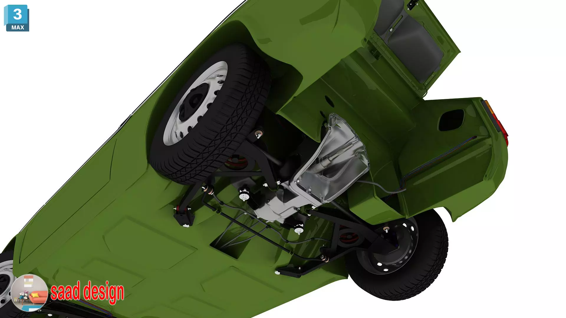 seat 133 3ds max- vray 6-lumion 8-animation  Low-poly 3D model_26