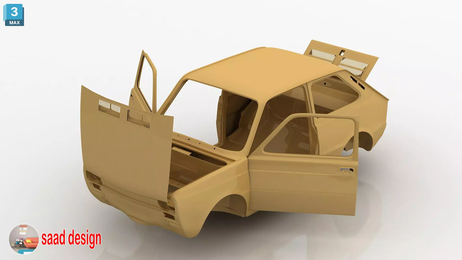 seat 133 3ds max- vray 6-lumion 8-animation  Low-poly 3D model_61