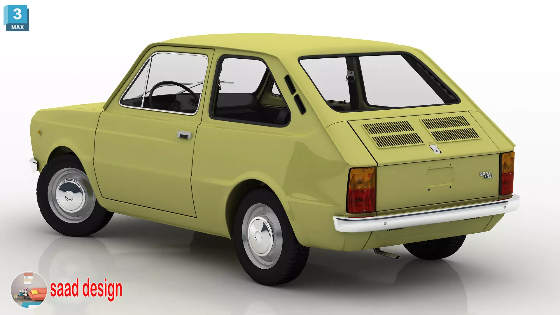 seat 133 3ds max- vray 6-lumion 8-animation  Low-poly 3D model_134