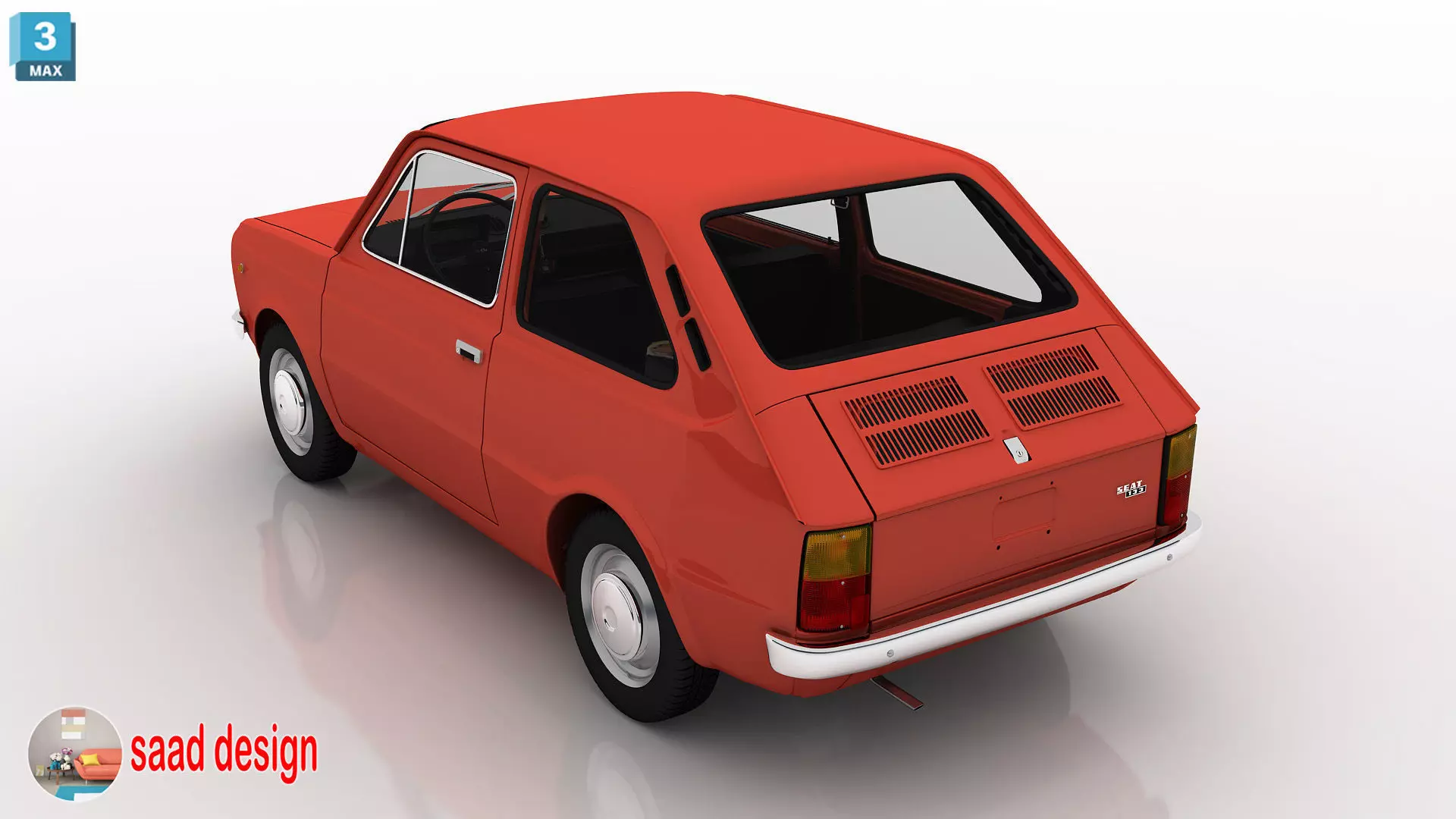 seat 133 3ds max- vray 6-lumion 8-animation  Low-poly 3D model_93