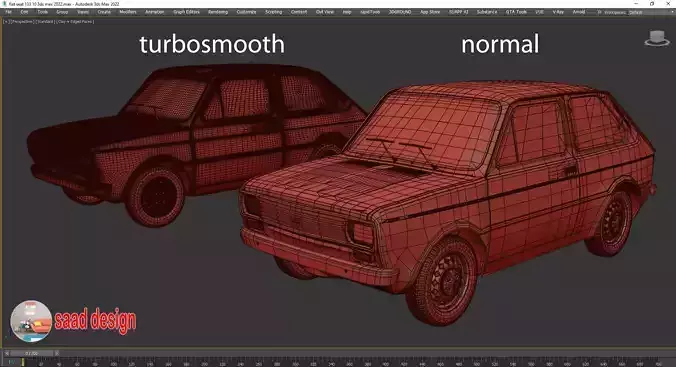 seat 133 3ds max- vray 6-lumion 8-animation  Low-poly 3D model