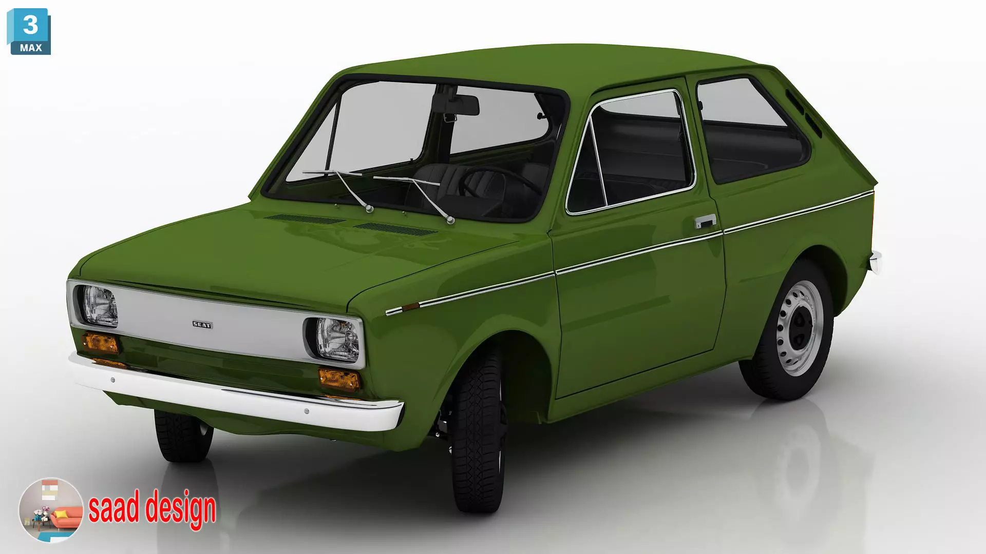 seat 133 3ds max- vray 6-lumion 8-animation  Low-poly 3D model_138