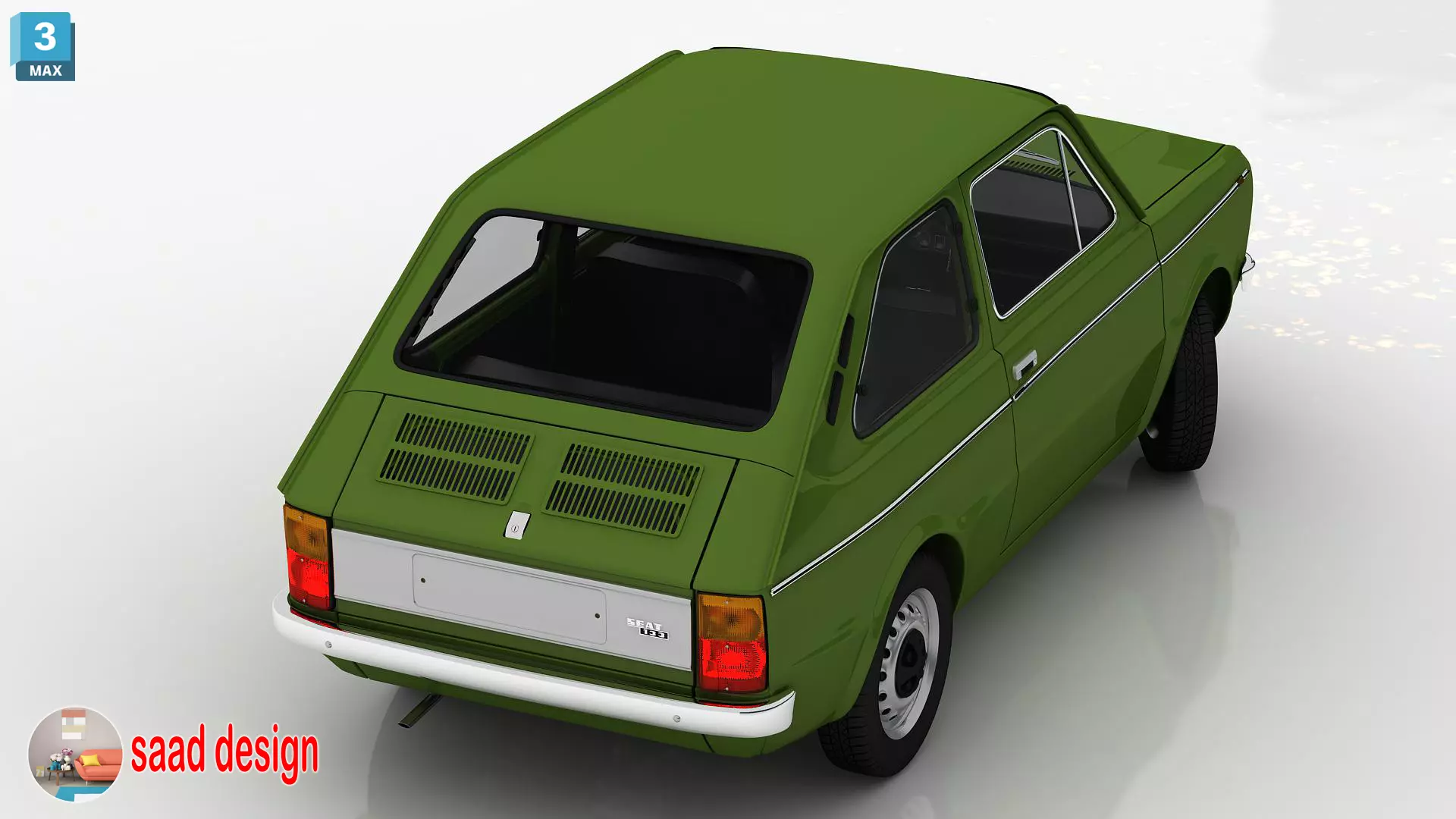 seat 133 3ds max- vray 6-lumion 8-animation  Low-poly 3D model_30