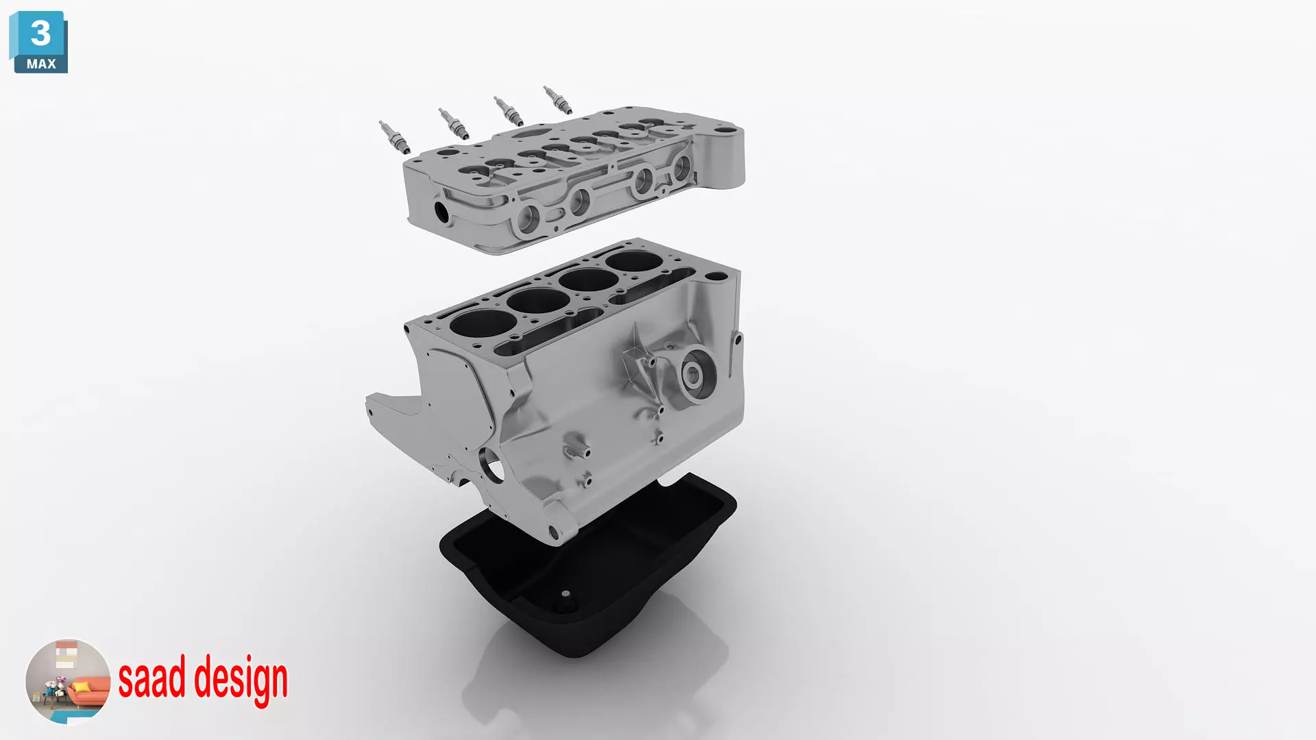 seat 133 3ds max- vray 6-lumion 8-animation  Low-poly 3D model_11