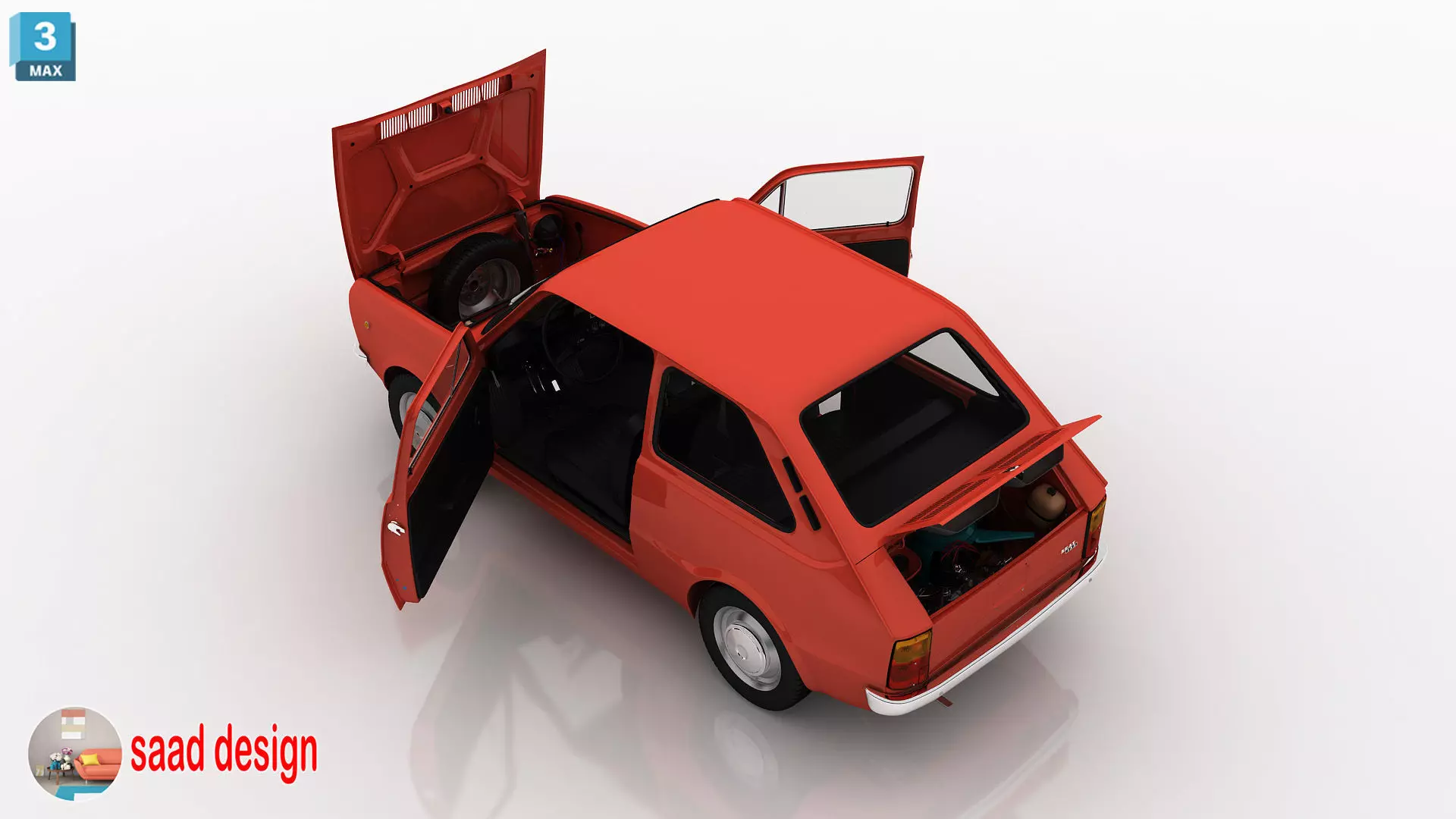 seat 133 3ds max- vray 6-lumion 8-animation  Low-poly 3D model_100