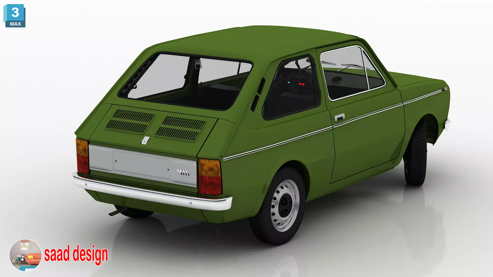 seat 133 3ds max- vray 6-lumion 8-animation  Low-poly 3D model_140