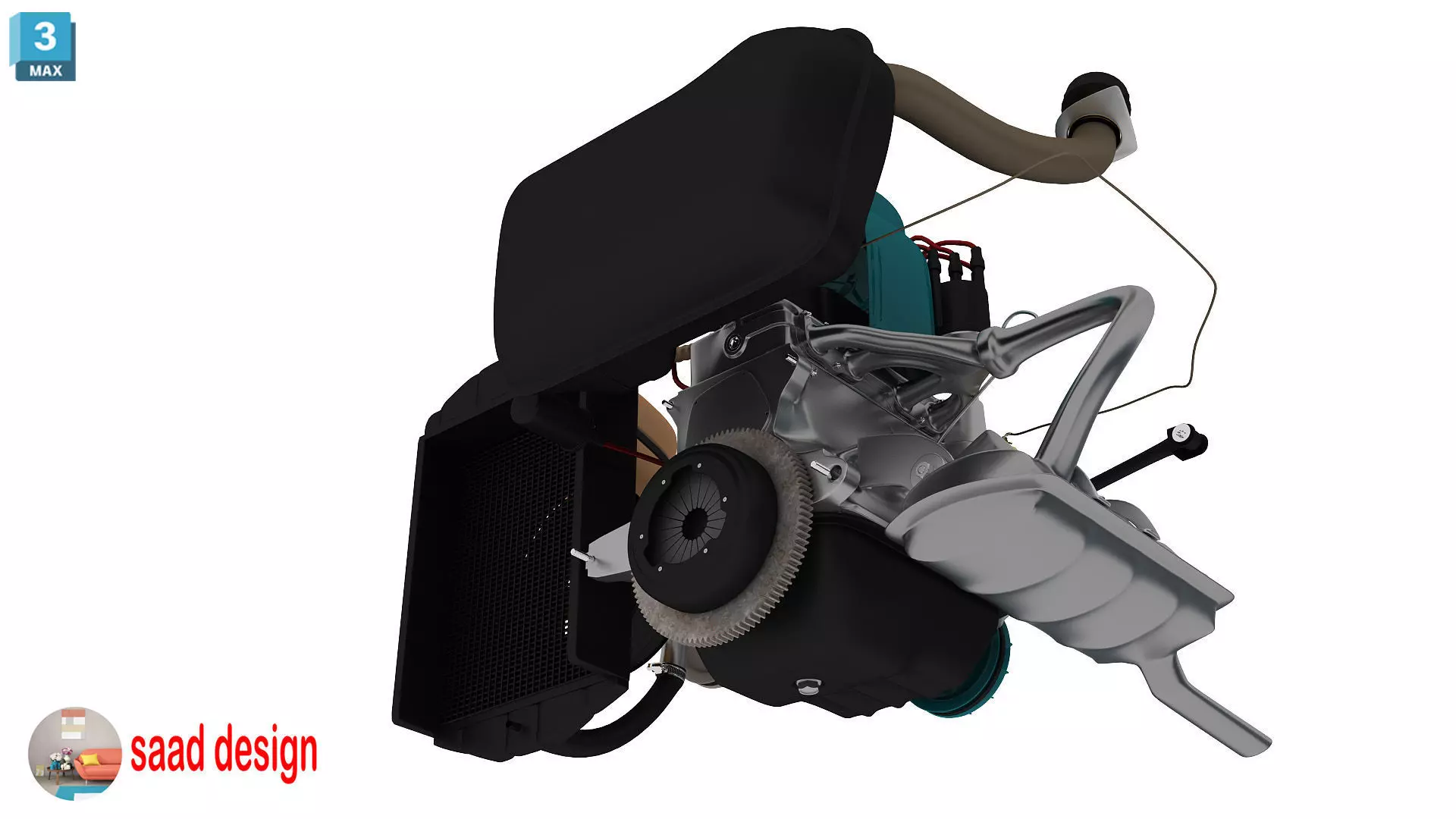 seat 133 3ds max- vray 6-lumion 8-animation  Low-poly 3D model_119