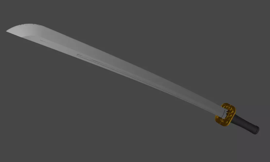 Rimuru - That Time I Got Reincarnated as a Slime - Rimuru Katana 3D print model_0