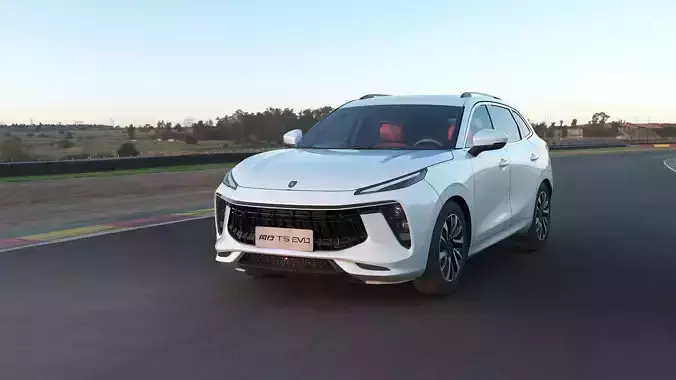 2023 Dongfeng Forthing T5 EVO with lowpoly interior