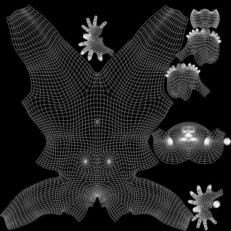 Olivia Female Model 3D model_8