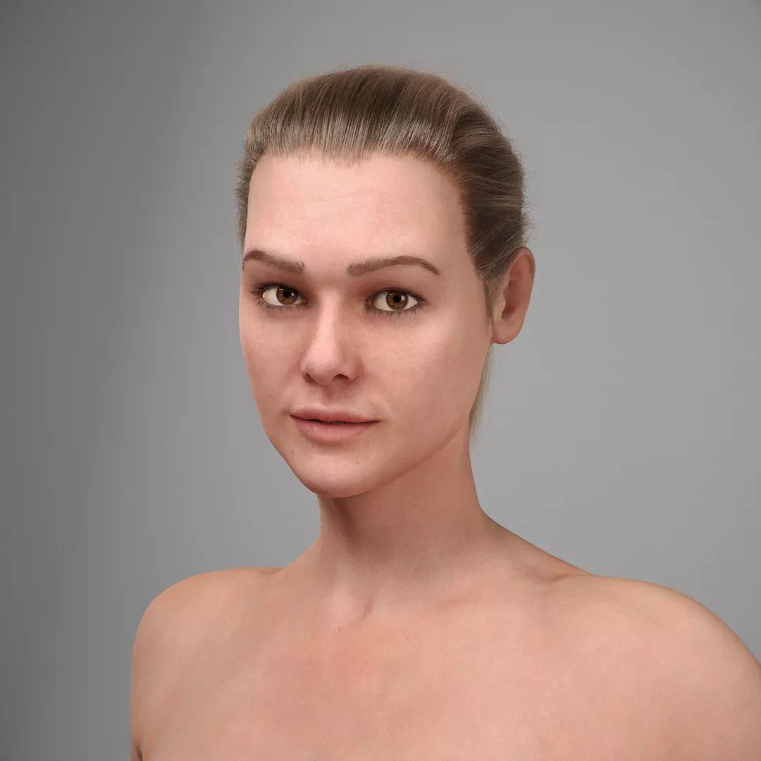 Olivia Female Model 3D model_4