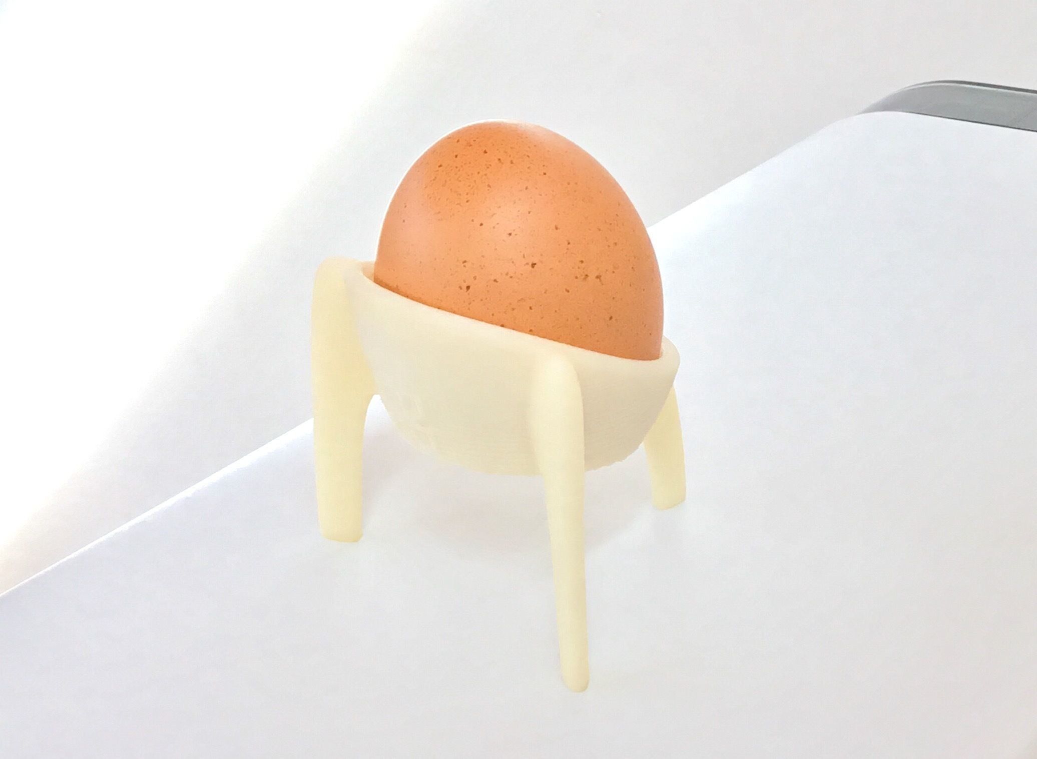 TRIPOD Egg cup 3D print model_1