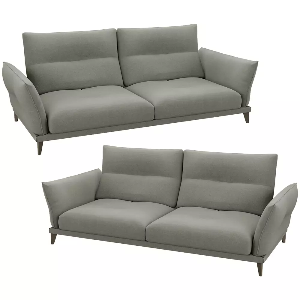 Sofa Omega Low-poly 3D model_3
