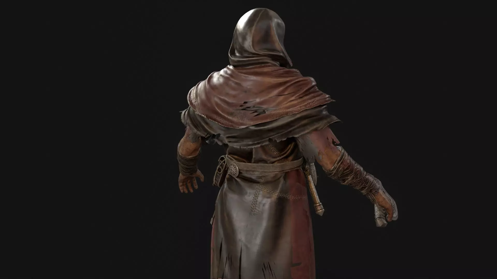 Savage Low-poly 3D model_14