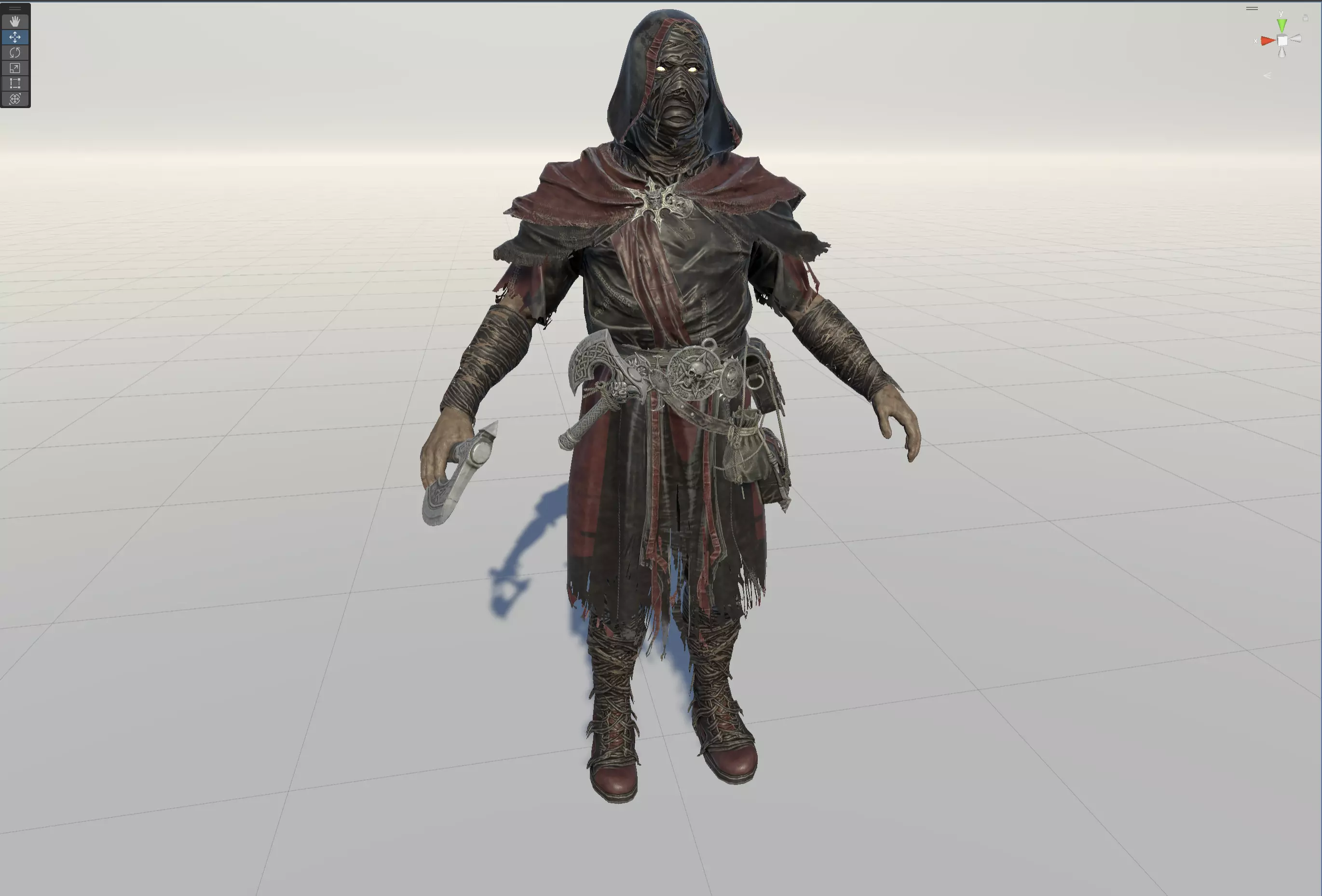 Savage Low-poly 3D model_31