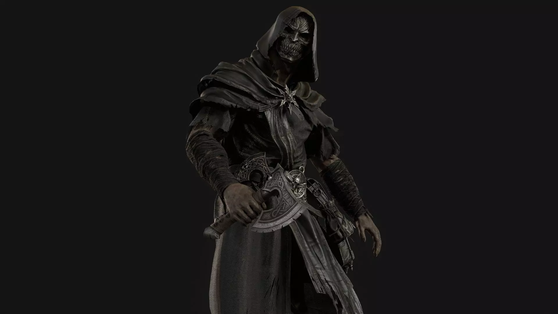 Savage Low-poly 3D model_23