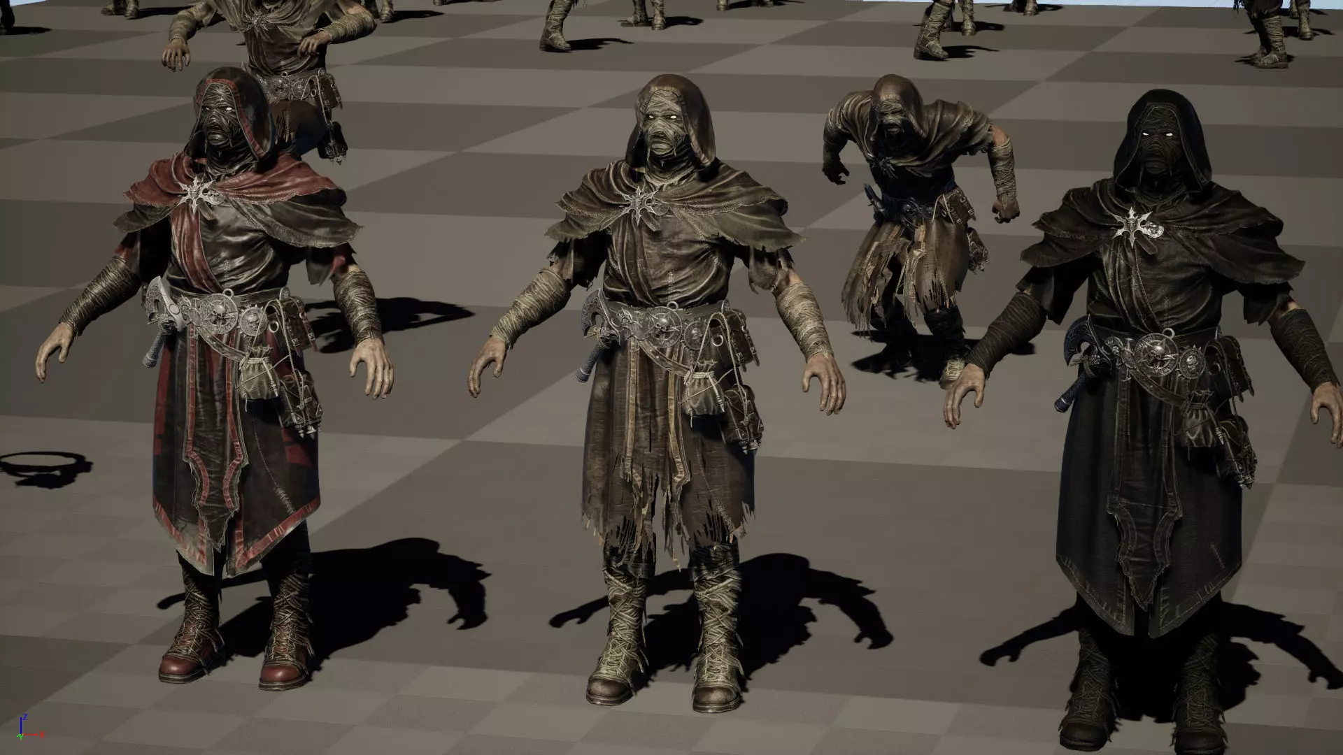 Savage Low-poly 3D model_27