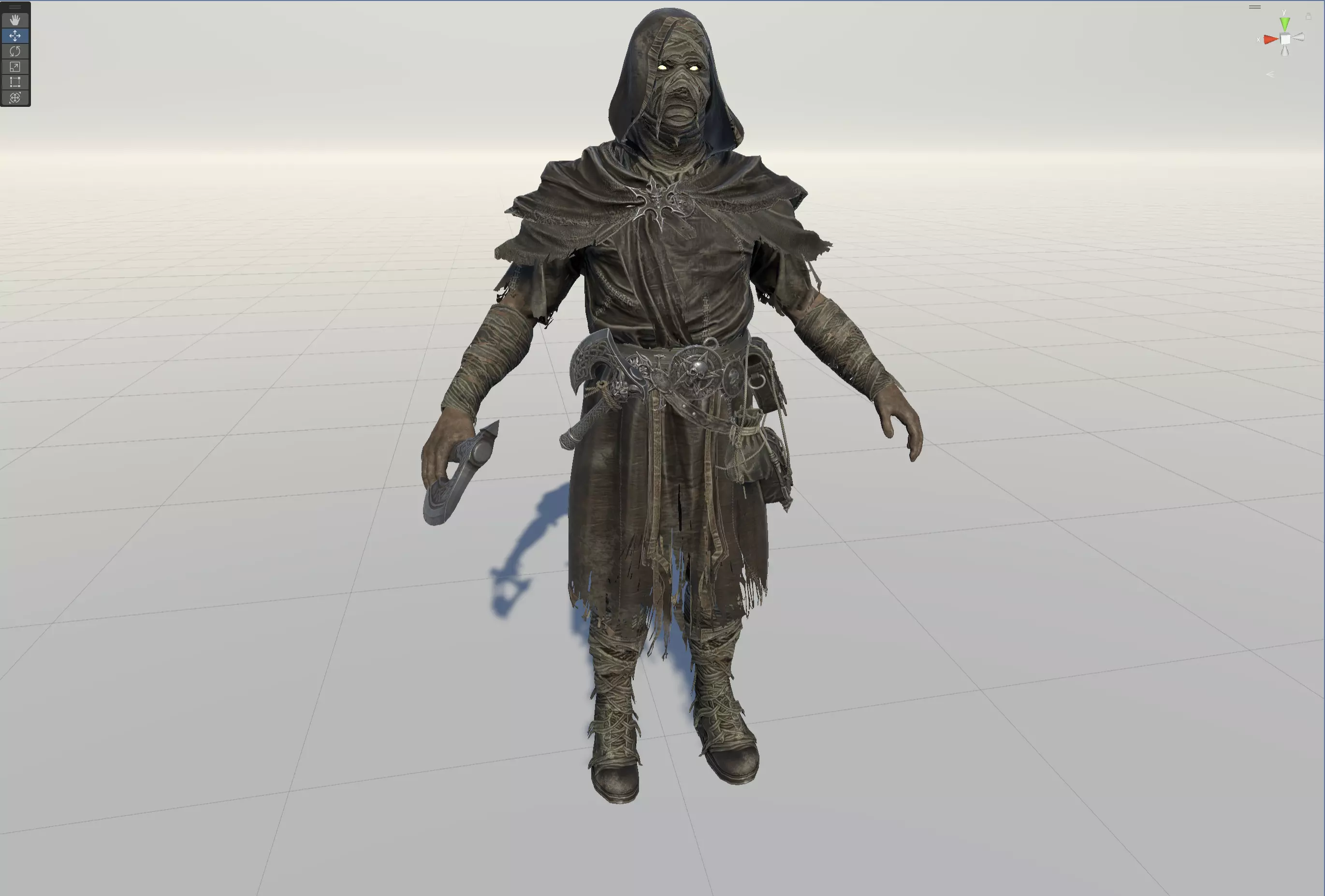 Savage Low-poly 3D model_29