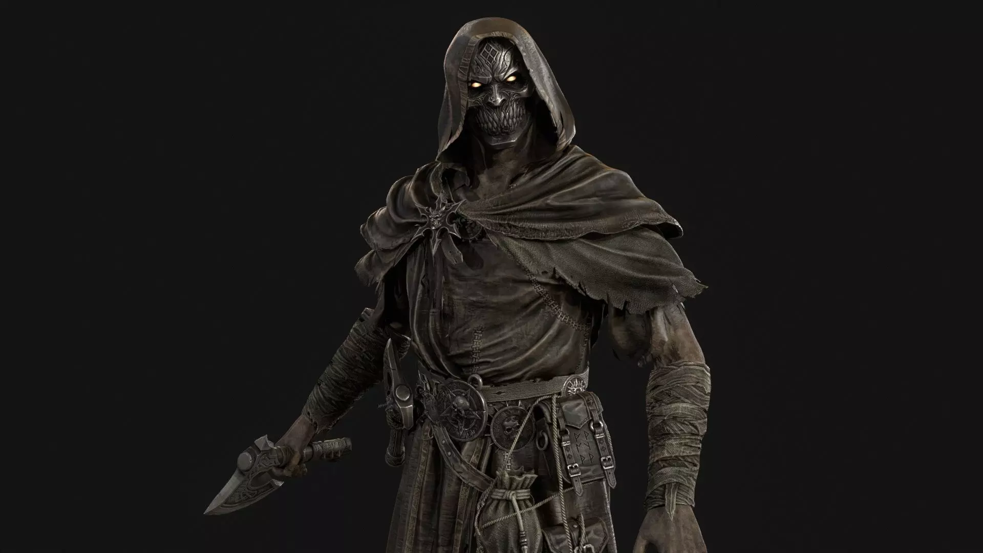 Savage Low-poly 3D model_18