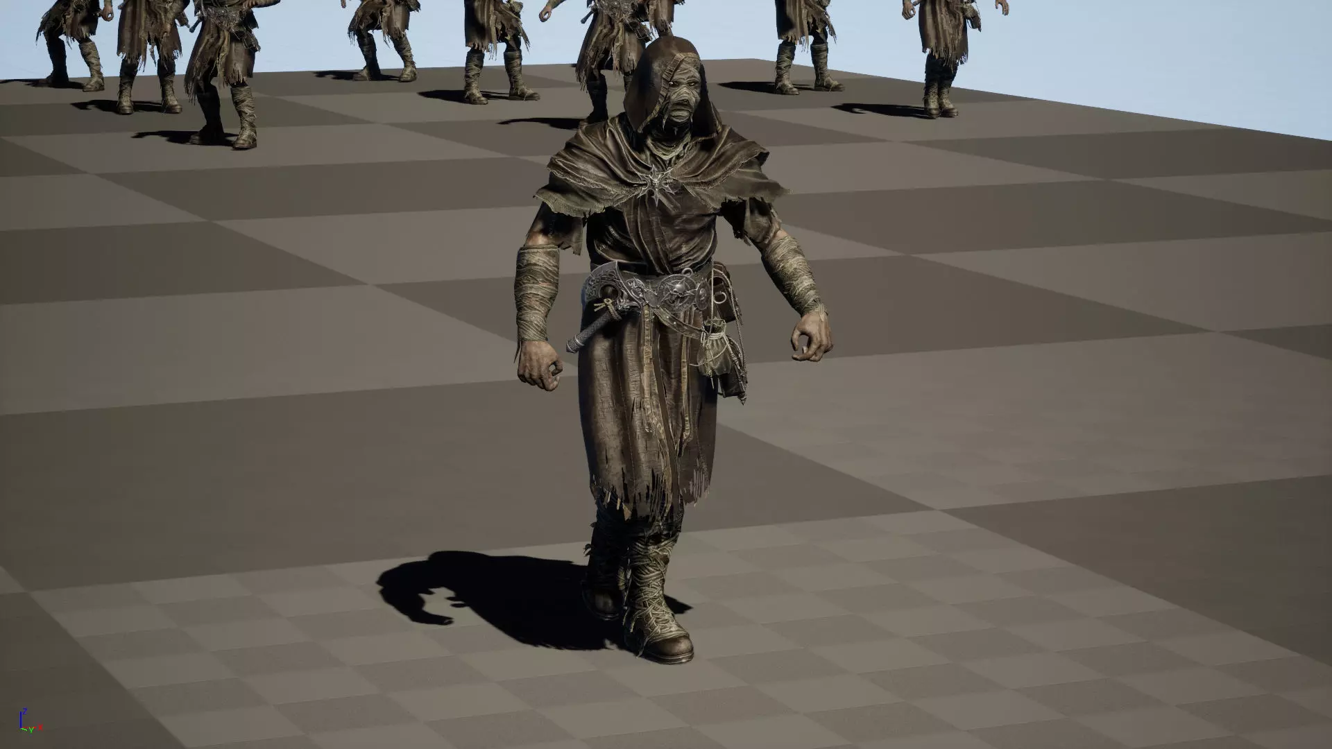 Savage Low-poly 3D model_25