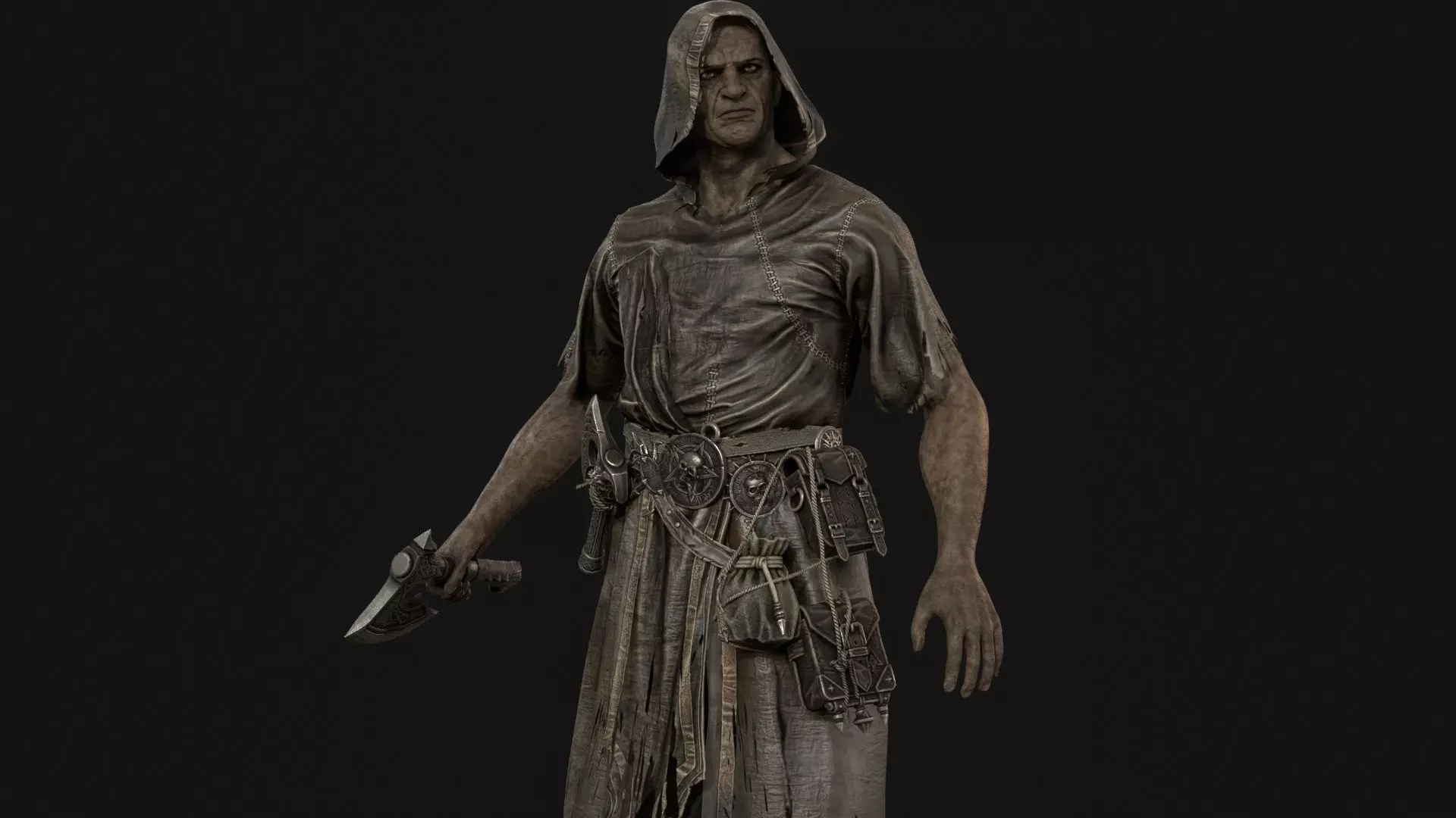 Savage Low-poly 3D model_20