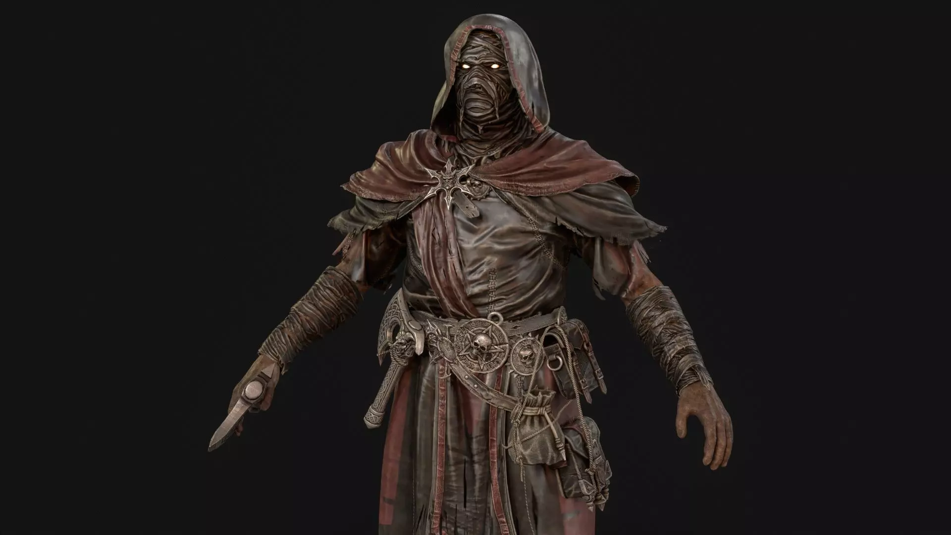 Savage Low-poly 3D model_13