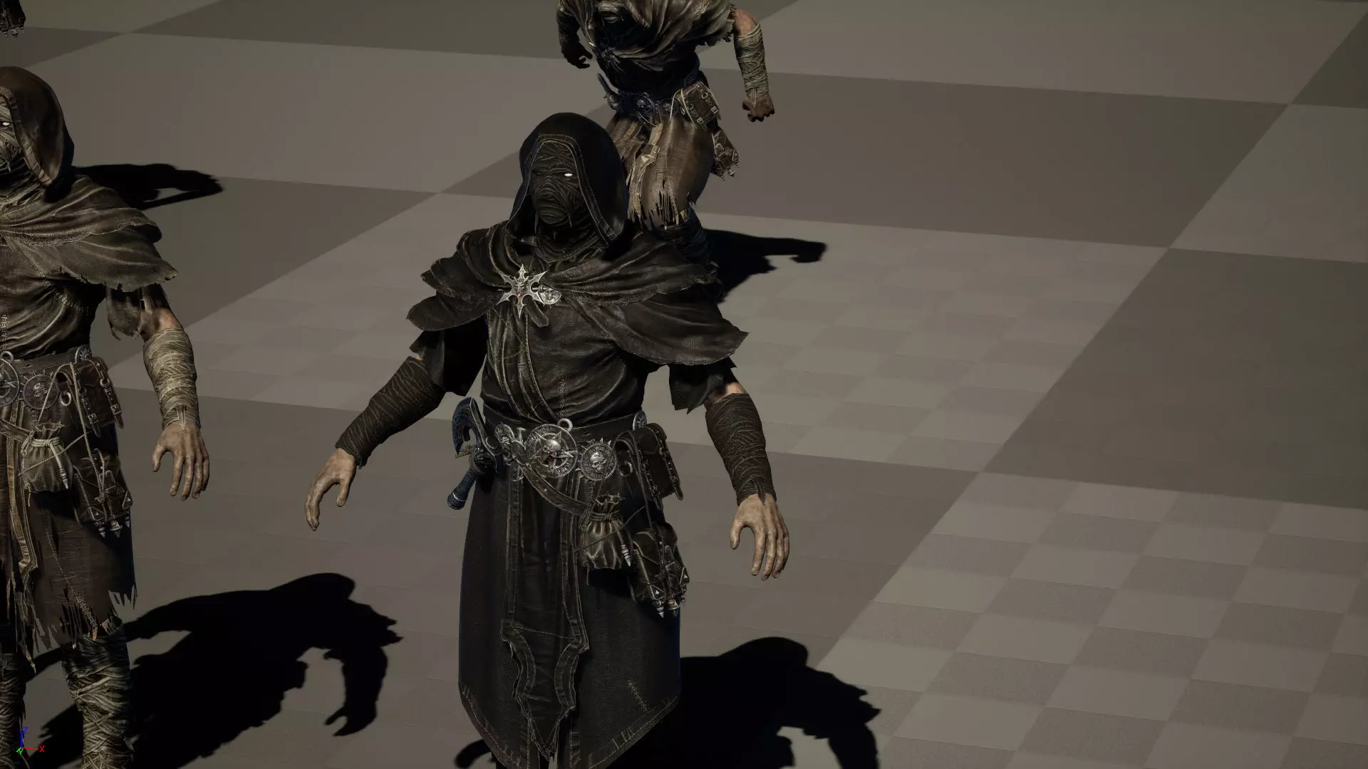 Savage Low-poly 3D model_24