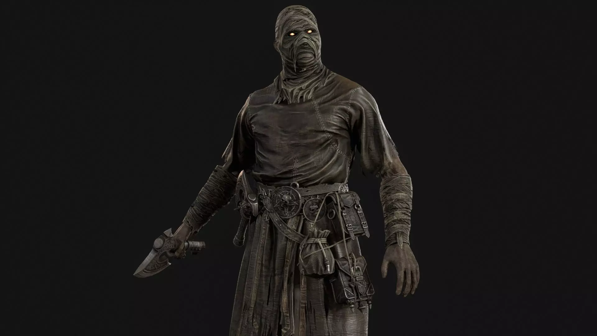 Savage Low-poly 3D model_19