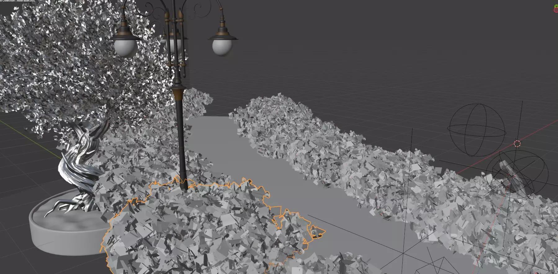 Fantasy land 3D model_9