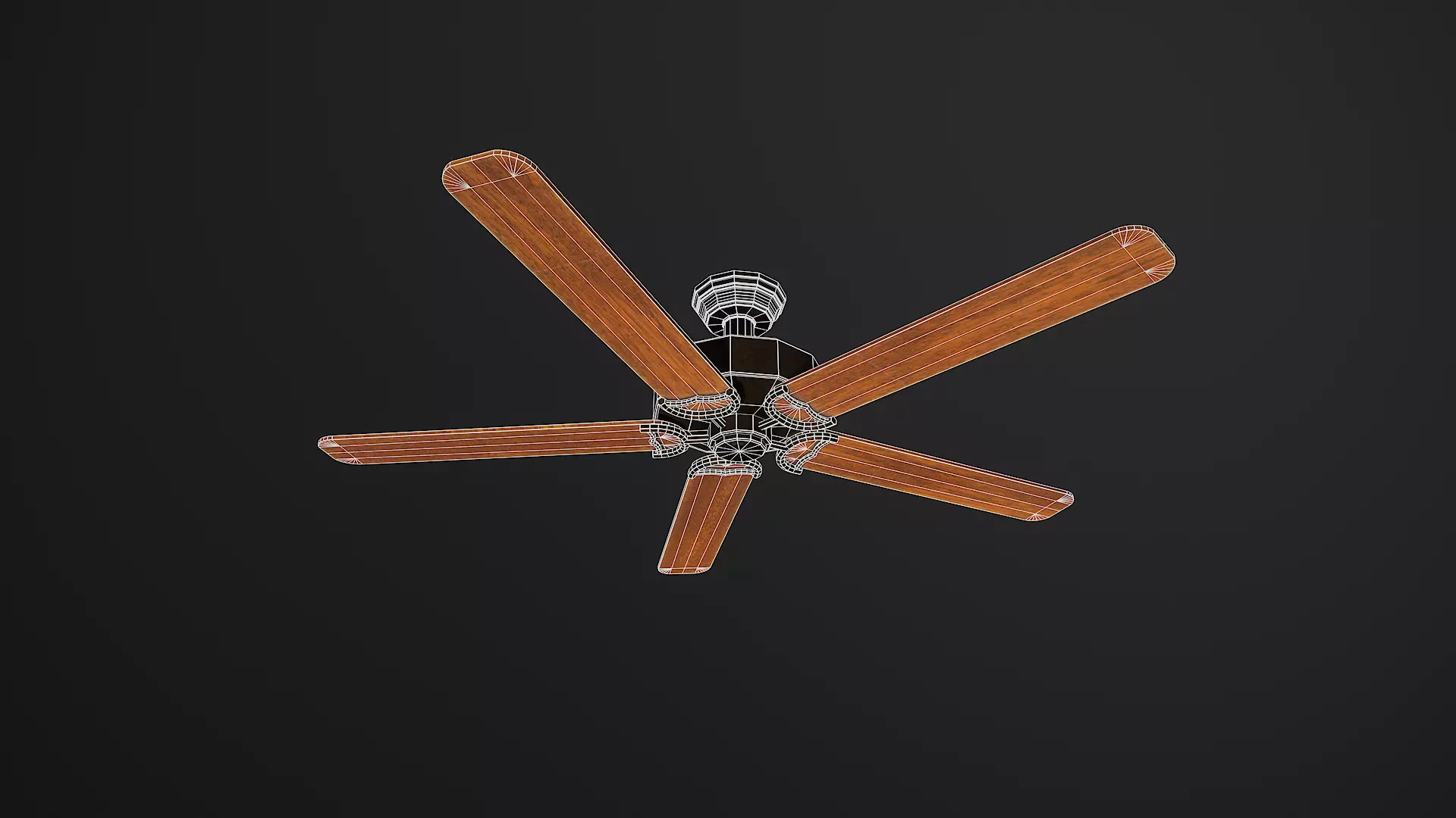 Low-Poly Horror Living Room Pack Low-poly 3D model_14