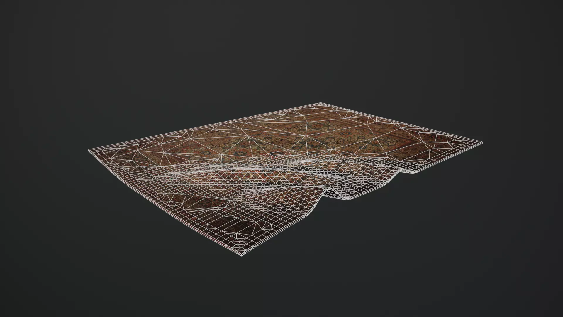 Low-Poly Horror Living Room Pack Low-poly 3D model_49