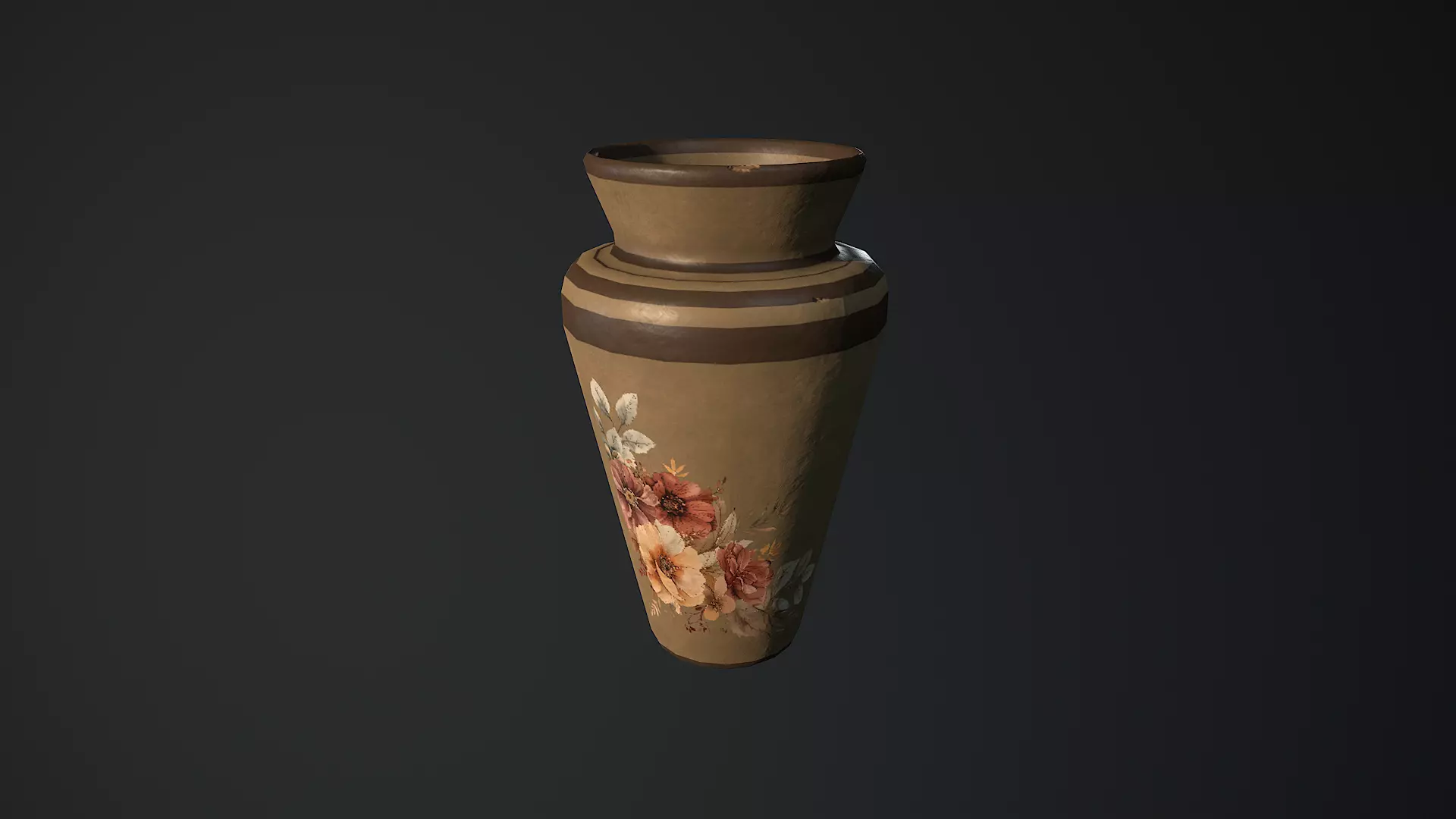 Low-Poly Horror Living Room Pack Low-poly 3D model_64