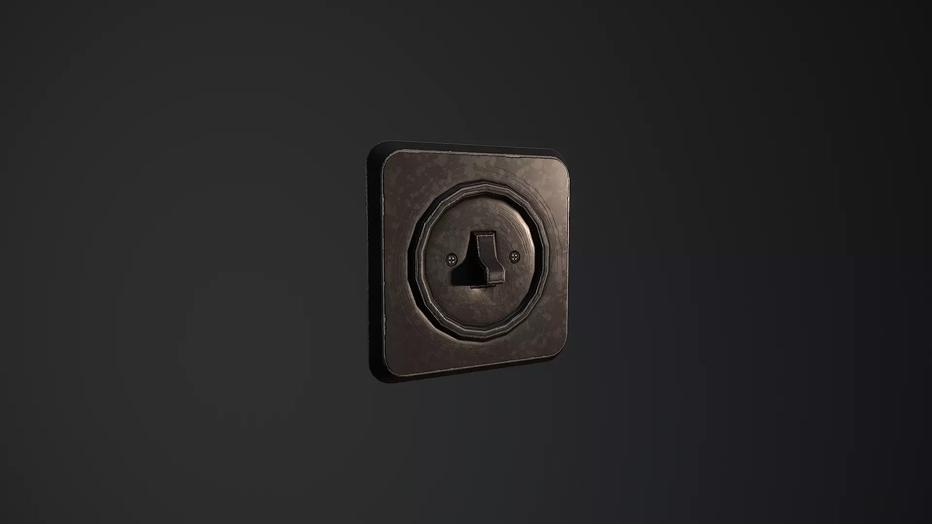 Low-Poly Horror Living Room Pack Low-poly 3D model_32