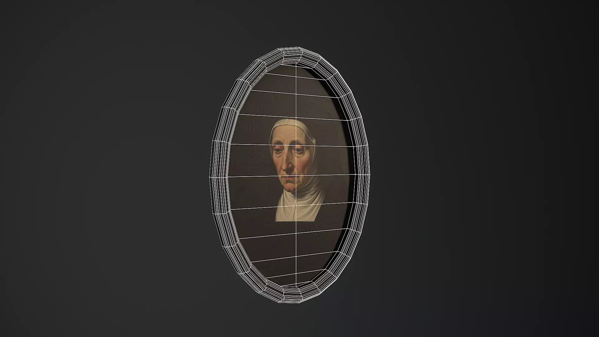 Low-Poly Horror Living Room Pack Low-poly 3D model_39