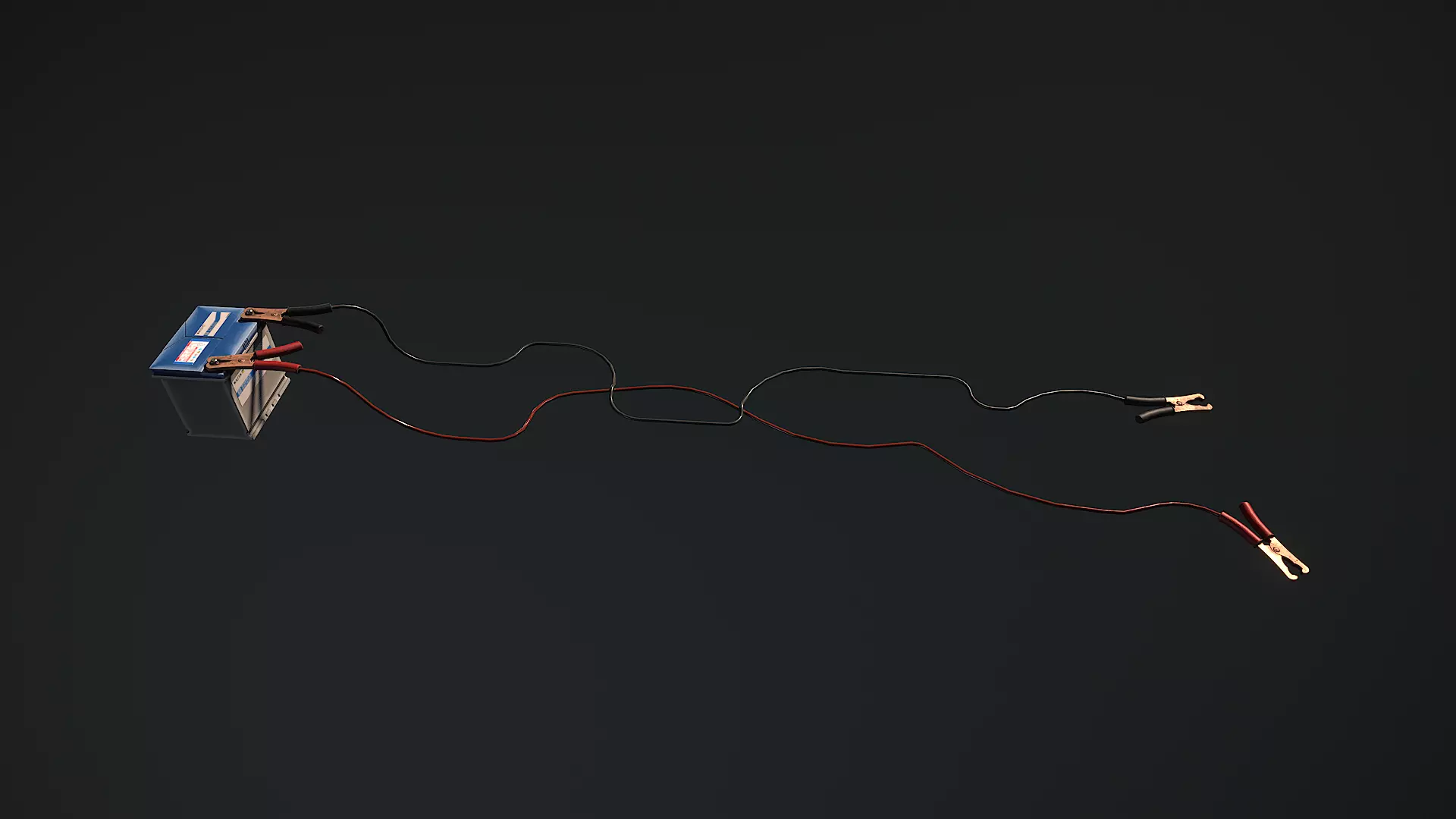 Low-Poly Horror Living Room Pack Low-poly 3D model_10